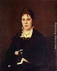 Portrait of Sophia Kramskaya, the Artist's Wife by Ivan Nikolaevich Kramskoy